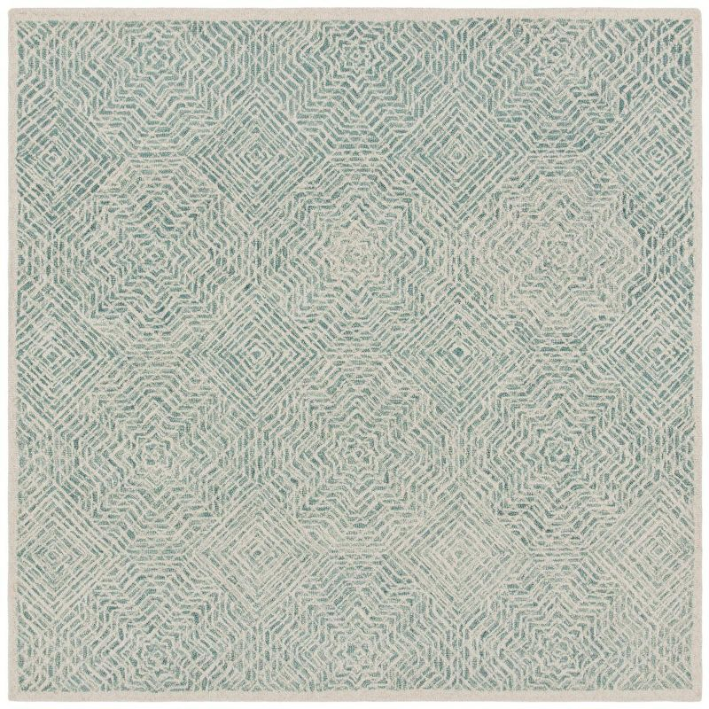 Capri CPR215 Tufted Indoor Area Rug - Blue/Ivory - 7'x7' - Safavieh