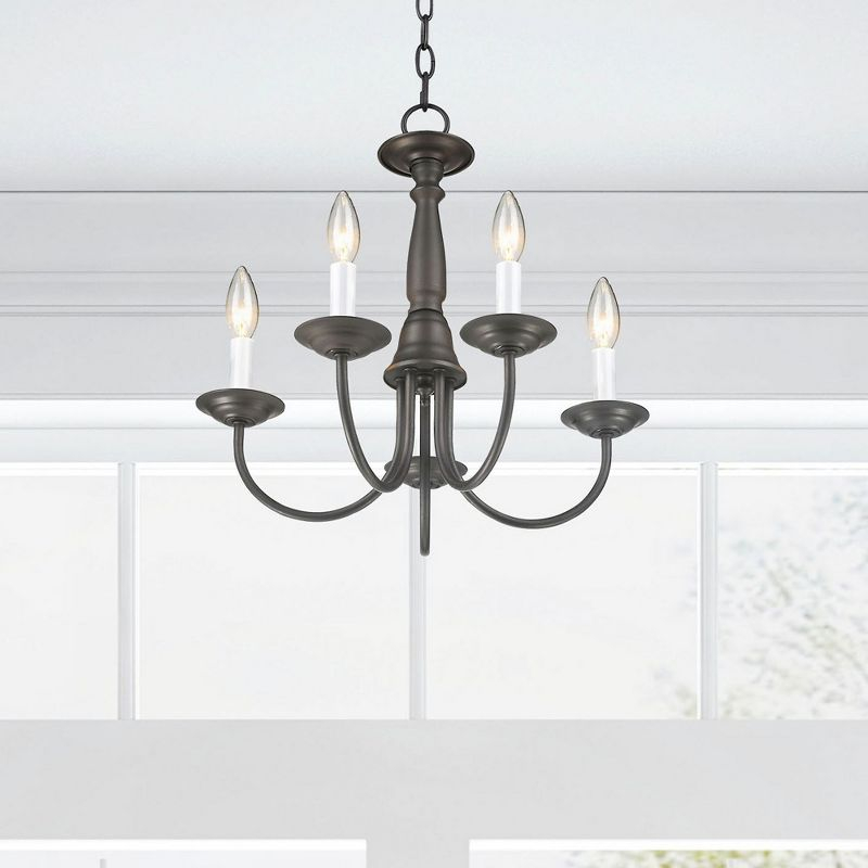Livex Lighting Home Basics 5 - Light Chandelier in  Bronze