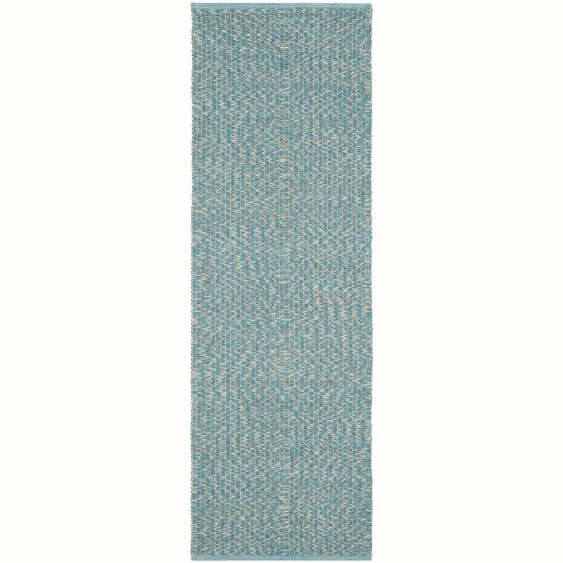 Alberta Hand Woven Cotton Abstract Rug