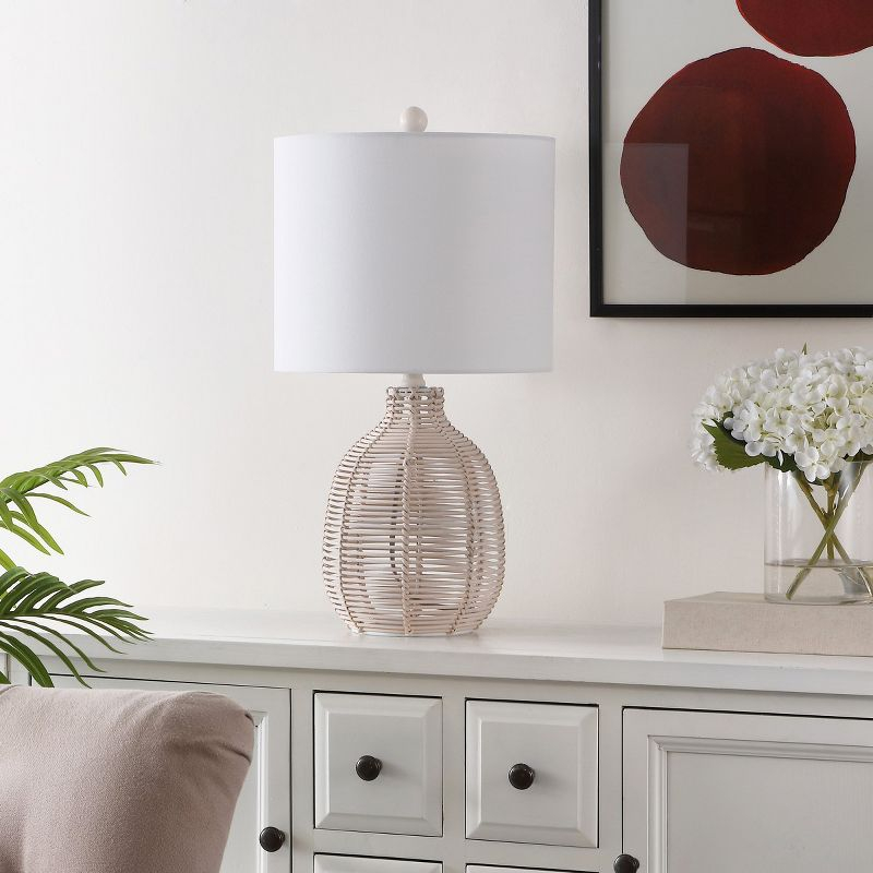Oroya Table Lamp - 23 Inch Height - TBL4473 - Off White - Safavieh