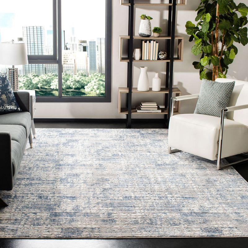Amelia ALA786 Power Loomed Area Rug - Blue/Grey - 8'x10' - Safavieh.