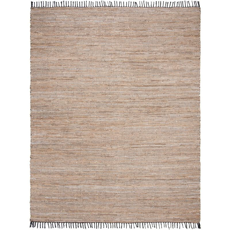 Vintage Leather VTL203 Hand Woven Area Rug - Beige - 8'x10' - Safavieh.