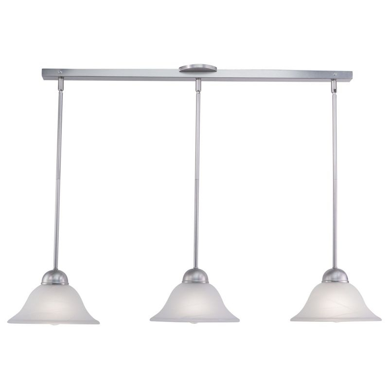 Vaxcel Da Vinci 3 - Light Pendant in  Brushed Nickel