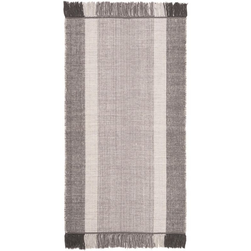 Montauk MTK301 Hand Woven Indoor Accent Rug - Ivory/Grey - 2'x3' - Safavieh