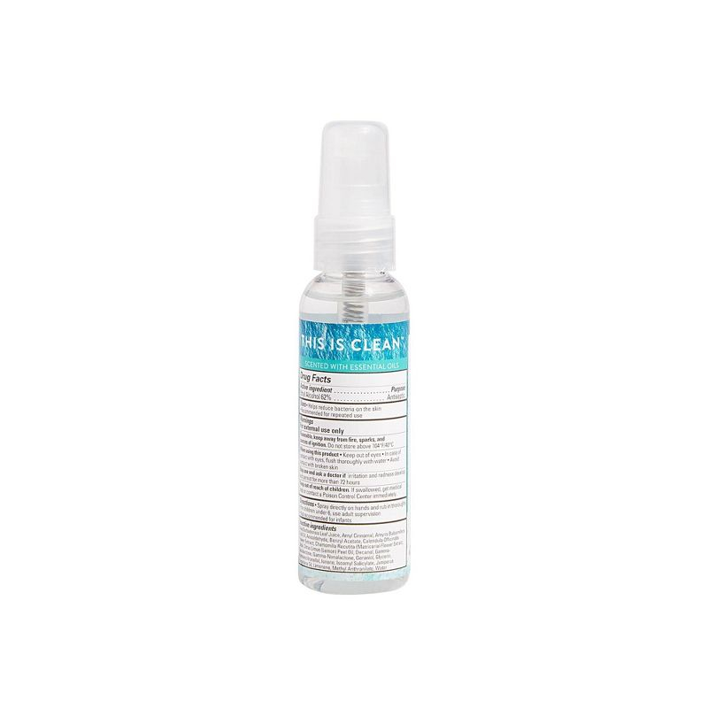 The Honest Company Hand Sanitizer Spray - Coastal Surf - Trial Size - 2 fl oz