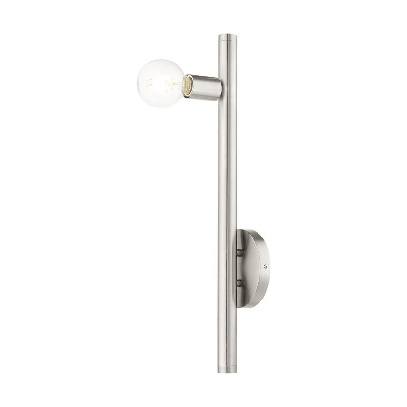Livex Lighting Bannister 1 - Light Wall Light in  Brushed Nickel