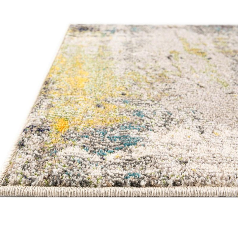 Unique Loom 2' 7 x 10' 0 Runner Gray Chromatic Urban Area Rug