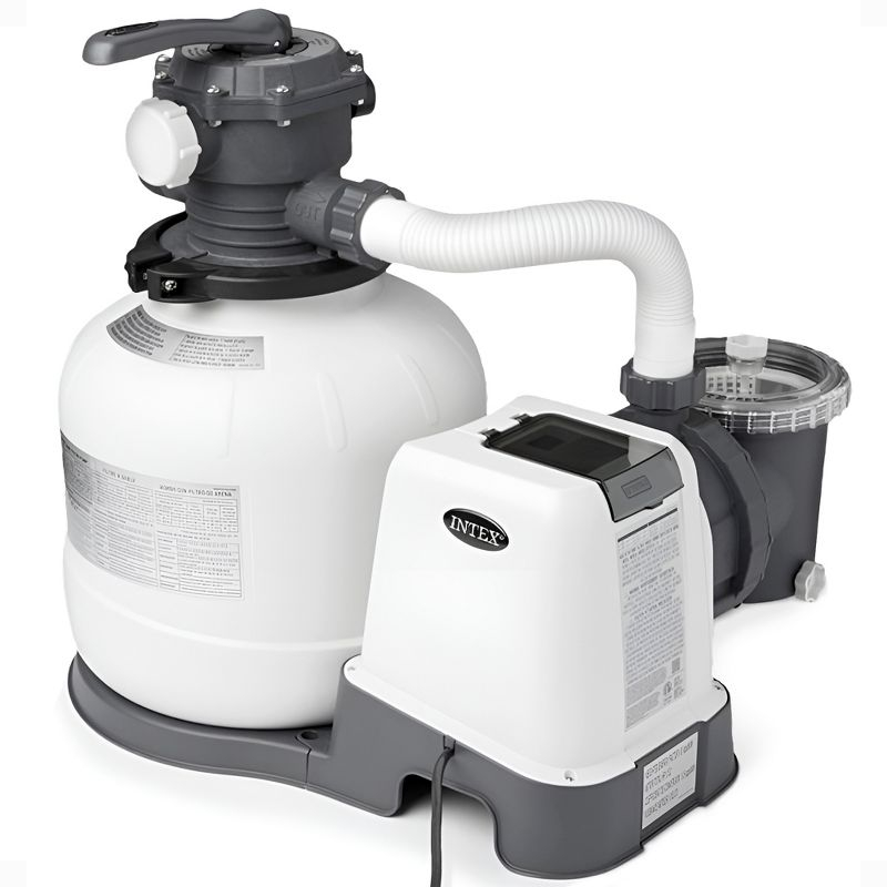 Intex 26647EG 2800 GPH Sand Filter Pump with Automatic Timer