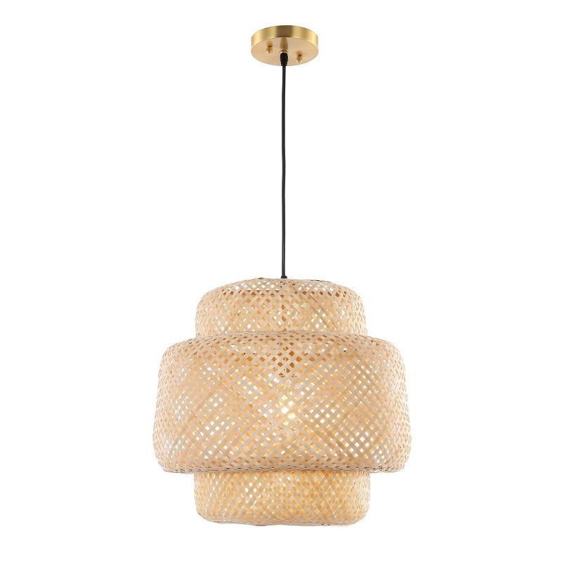 Klara 16.5" Pendant - PND4128 - Natural - Safavieh