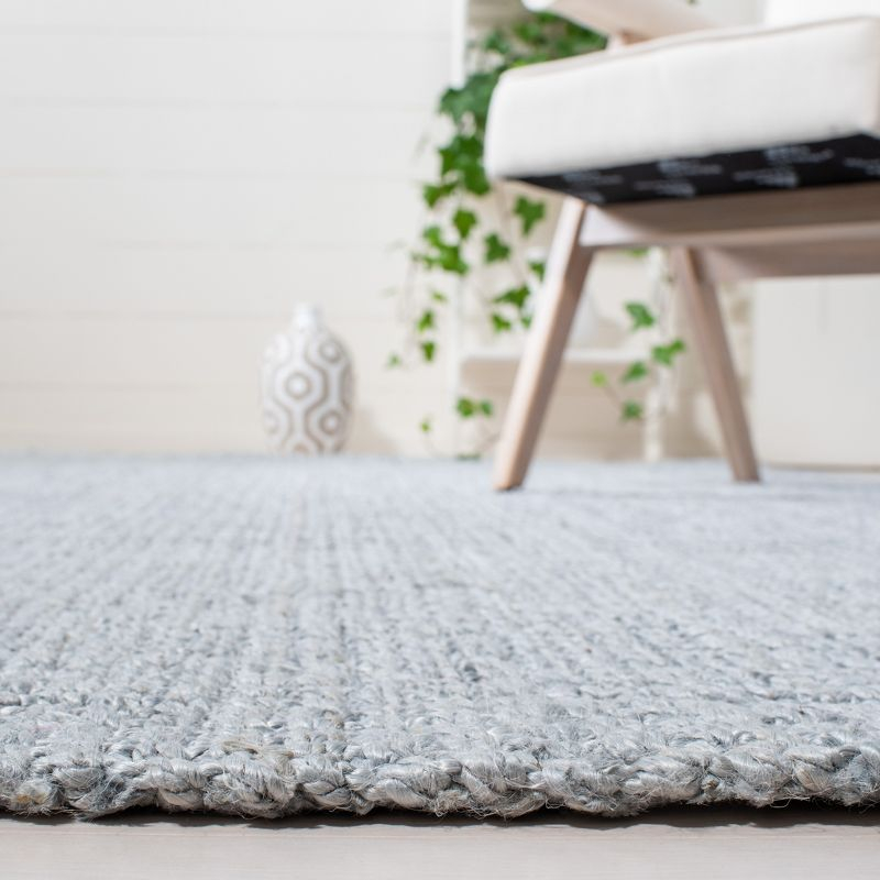 Natural Fiber NF747 Hand Woven Indoor Area Rug - Light Grey - 8'x10' - Safavieh