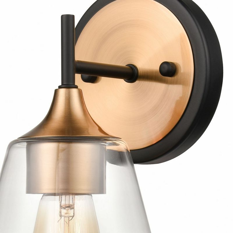 Elk Home Villette 1 - Light Vanity in  Satin Brass