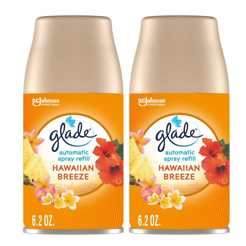 Glade Automatic Spray Air Freshener - Hawaiian Breeze - 12.4oz/2pk