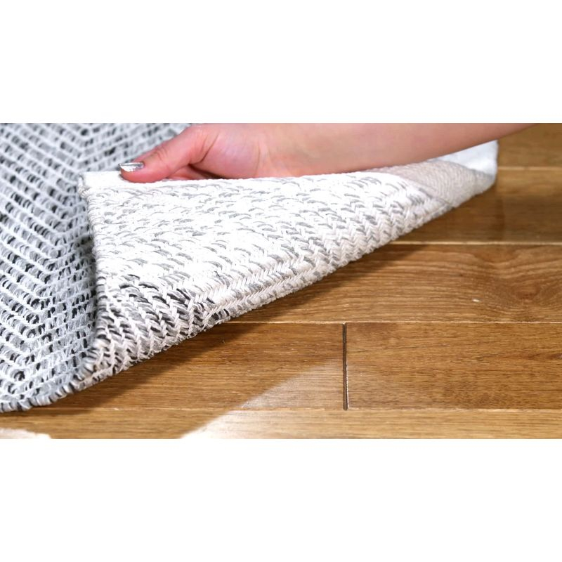 Nantucket NAN148 Hand Loomed Area Rug - Ivory/Taupe - 8'x10' - Safavieh.