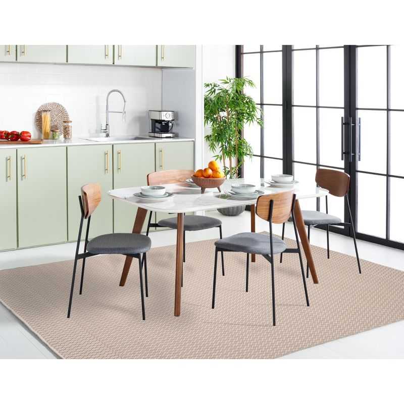 Montauk MTK339 Hand Woven Indoor Area Rug - Ivory/Grey - 9'x12' - Safavieh