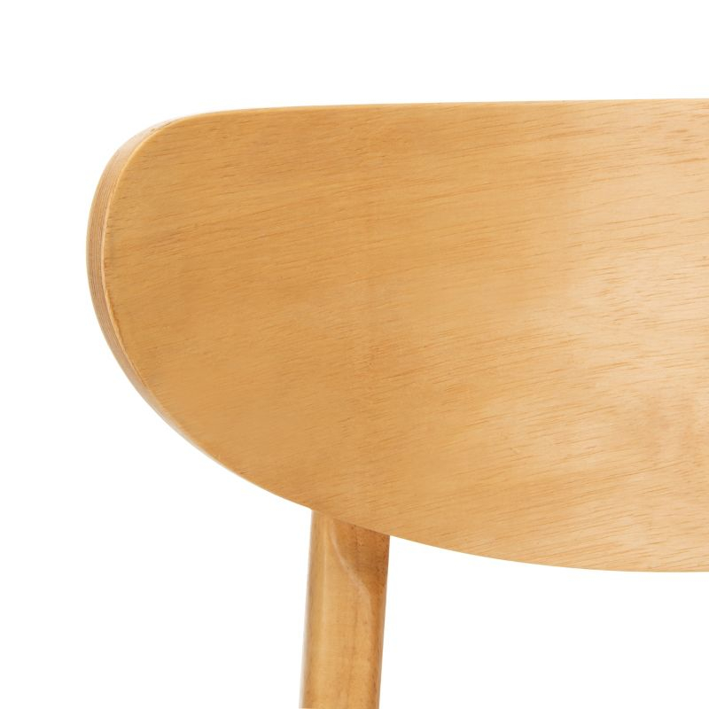 Lucca Retro Dining Chair (Set of 2) - DCH1001 - Natural/White - Safavieh