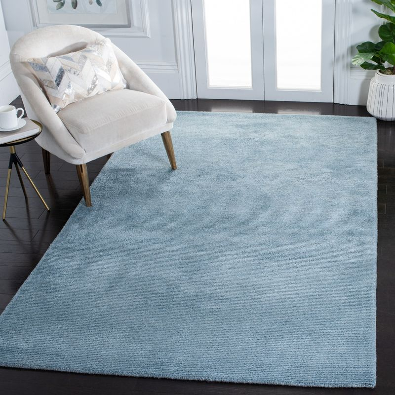 Himalaya HIM152 Handmade Area Rug - 5'x8' - Blue - Safavieh