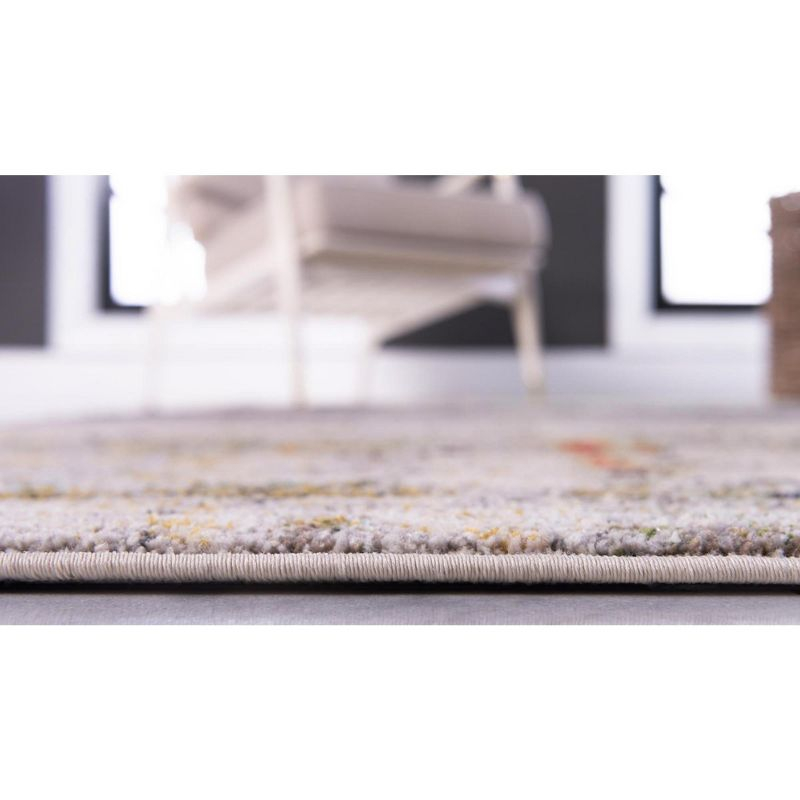 Unique Loom 2' 7 x 10' 0 Runner Gray Chromatic Urban Area Rug