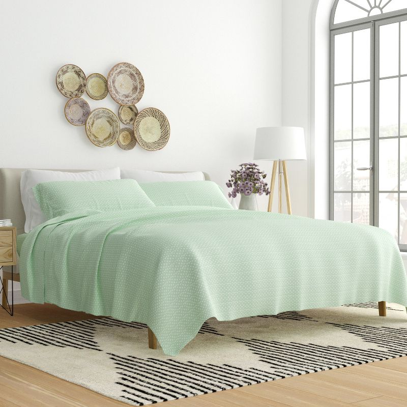 Printed Patterns 4PC Sheet Set - Extra Soft - Becky Cameron, Urban Arrows Jade, Queen