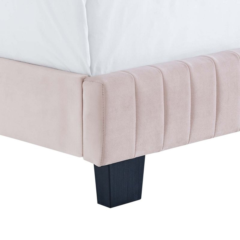 Modway Celine Channel Tufted Performance Velvet Full Bed