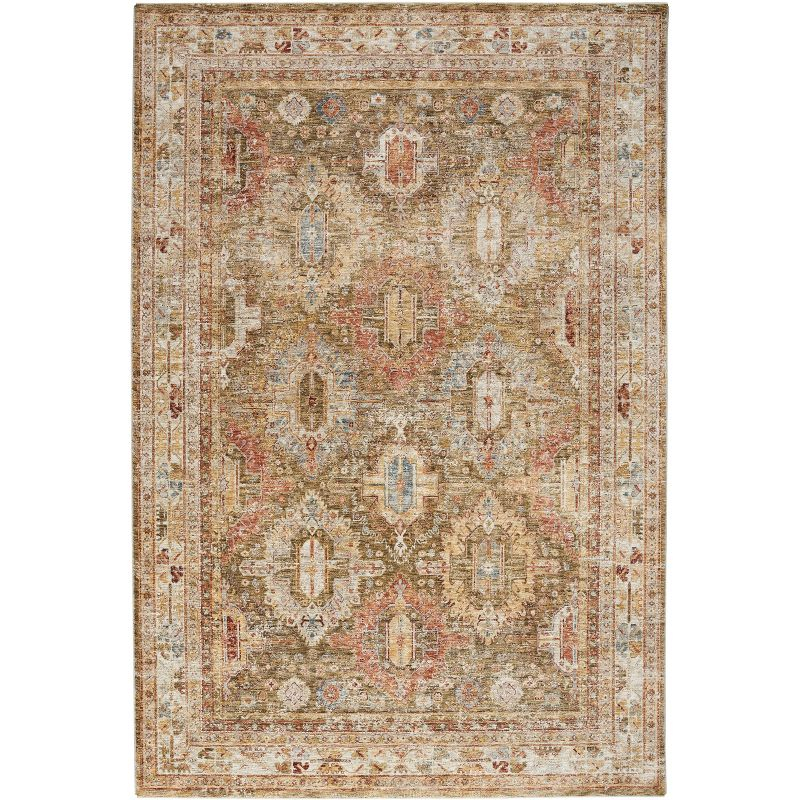 Nourison Petra Oramental Indoor Rug Green 7'10" x 10'4"