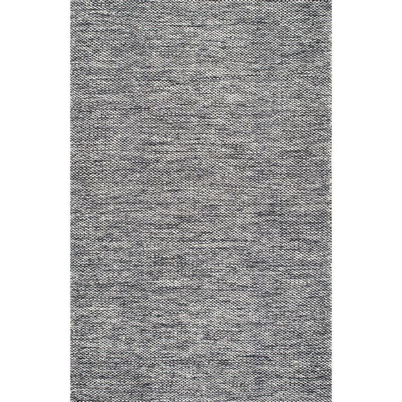 Nuloom Alessi Hand Woven Cotton Indoor Area Rug, 9' 6" x 13' 6", Gray