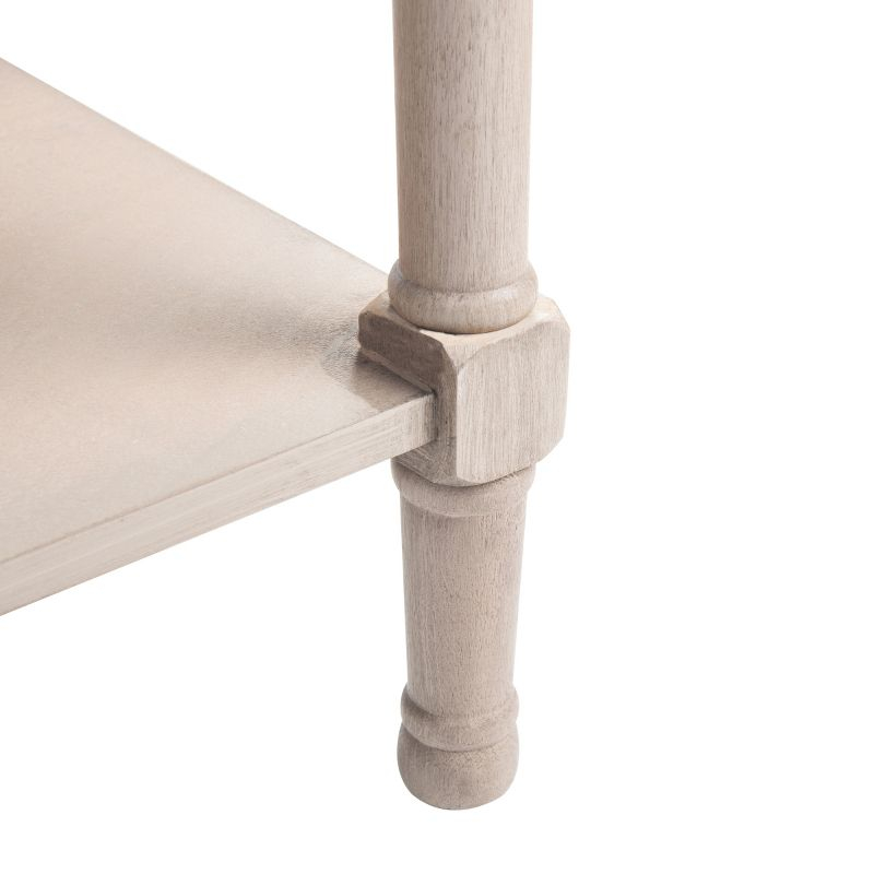 Peyton 1 Drawer Accent Table - Greige - Safavieh