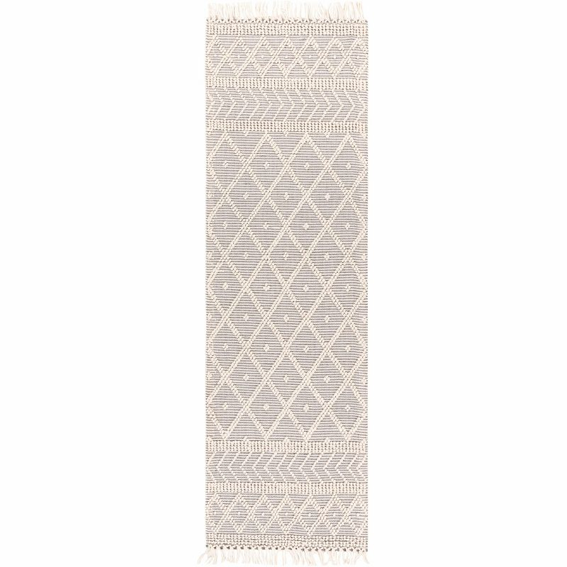 Hauteloom Rectangle Area Rug   Ivory