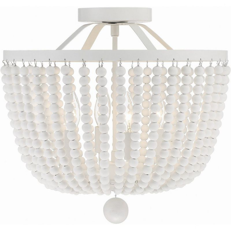 Crystorama Lighting Rylee 4 - Light Pendant in  Matte White