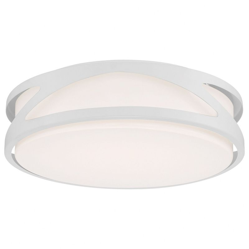 Access Lighting Lucia 1 - Light Flush Mount in  White
