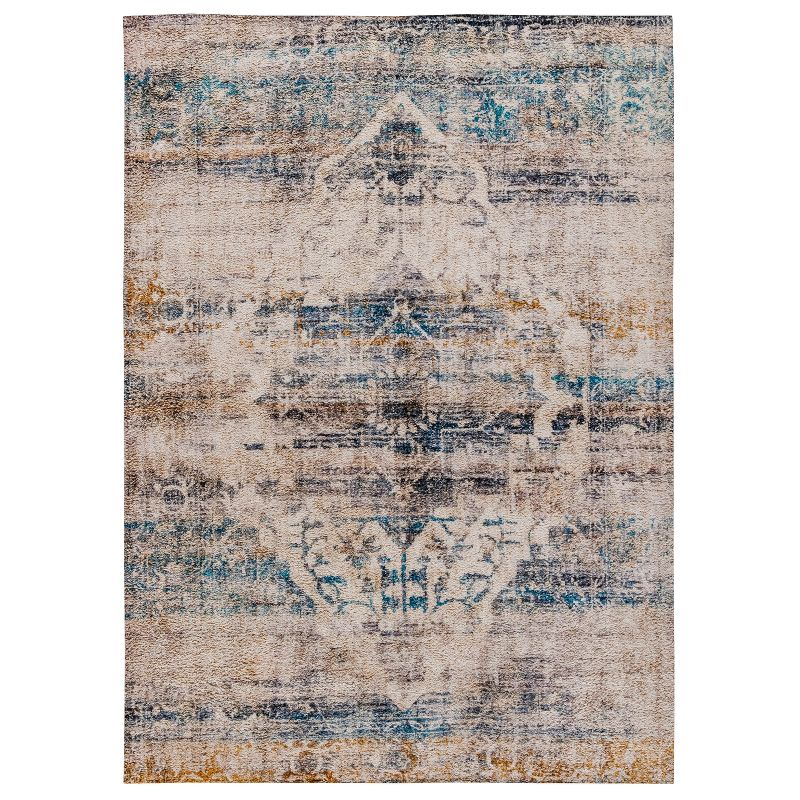 Flash Furniture Artisan Old English Style Traditional Rug - 8' x 10' - Blue
