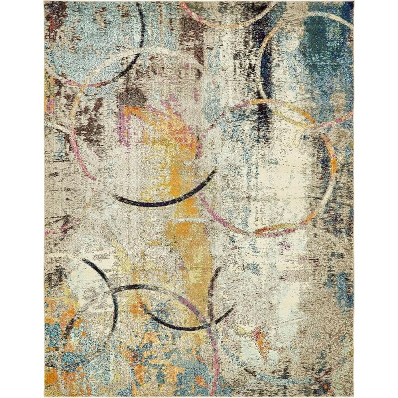 Unique Loom 8' 0 x 10' 0 Multi Chromatic Imperial Area Rug