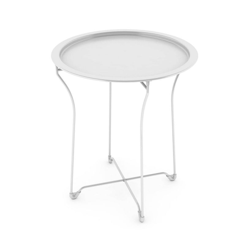 Metal Round Tray Table - Atlantic