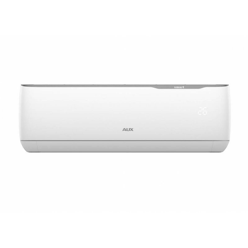 AUX 12000 BTU Ductless Wi-Fi Control 17 SEER 115V 1 Ton 25' Line Set Wall Mount Mini Split Air Conditioner with Heat Pump: Wall Mounted AC