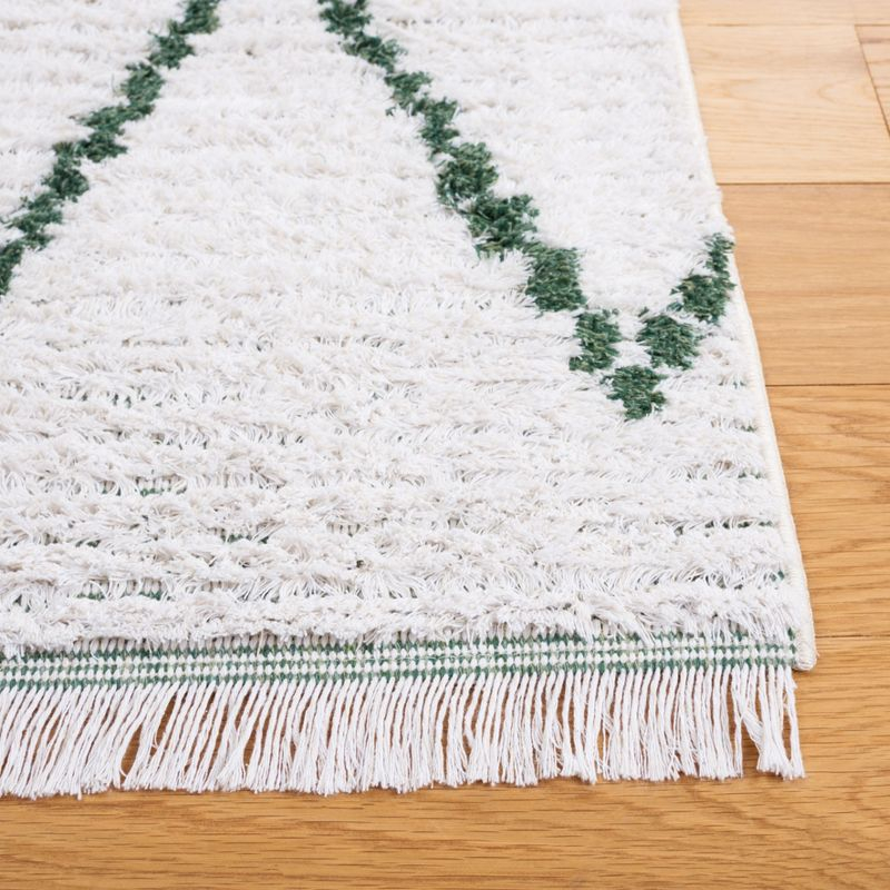 Augustine AGT850 Power Loomed Area Rug - Ivory/Green - 5'x7'7" - Safavieh.