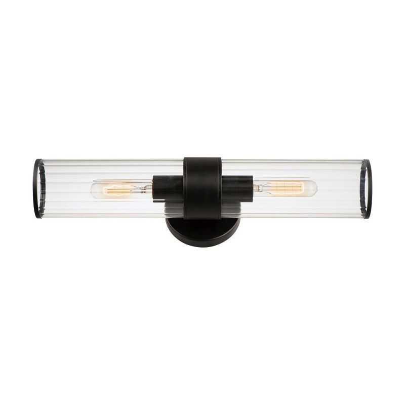 Maxim Lighting Crosby 2 - Light Wall Light in  Black