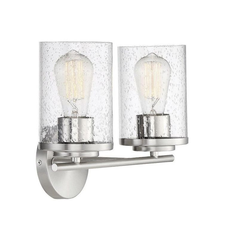 Savoy House Marshall 2 - Light Vanity in  Polished Chrome