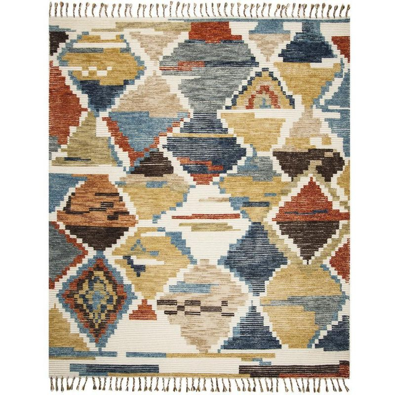 Kenya KNY524 Hand Knotted Area Rug - Multi - 8'x10' - Safavieh.
