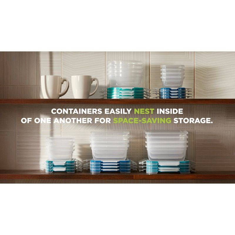 Snapware Total Solutions Plastic Food Storage Container Set - 20pc