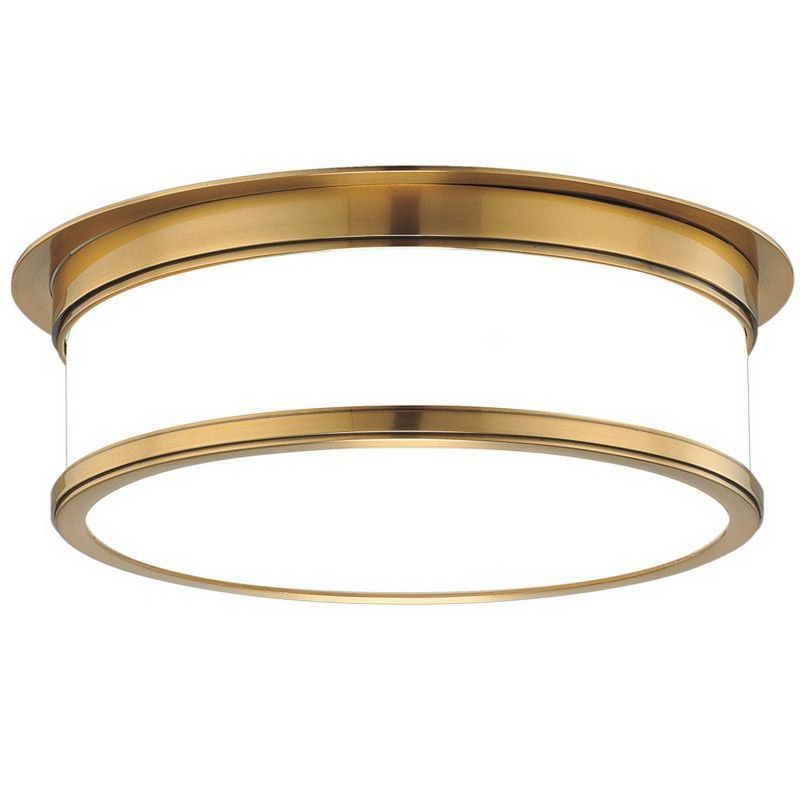 Geneva Glass Flush Mount