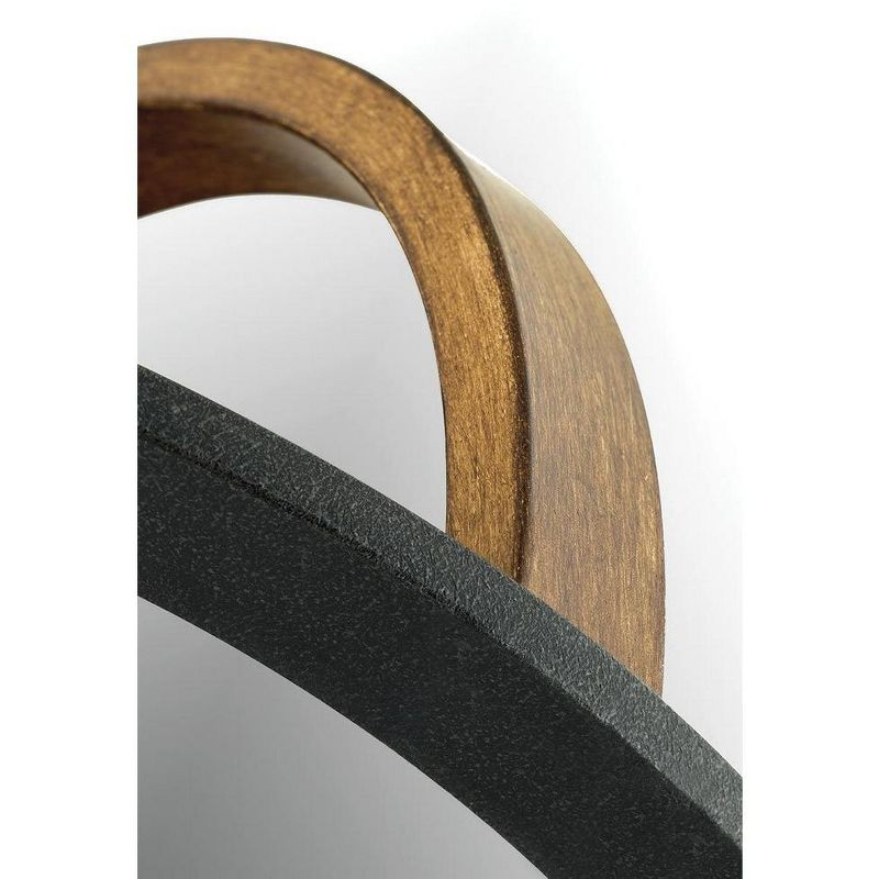 Progress Lighting Trestle 1-Light Pendant, Gilded Iron, Geometric Cage, Steel, Dry Rated, 14" Width