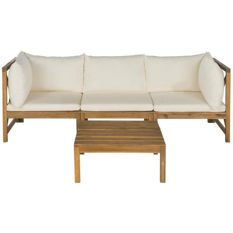 Lynwood Sectional - Indoor/Outdoor - PAT6713 - Natural/Beige - Safavieh