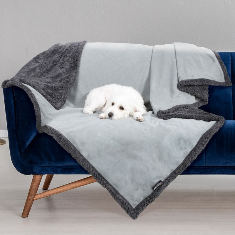 Kritter Planet Waterproof Dog Blanket, Reversible Water Proof Pet Blanket for Couch, Bed & Sofa, Washable Couch Covers for Dogs - Protects Furniture