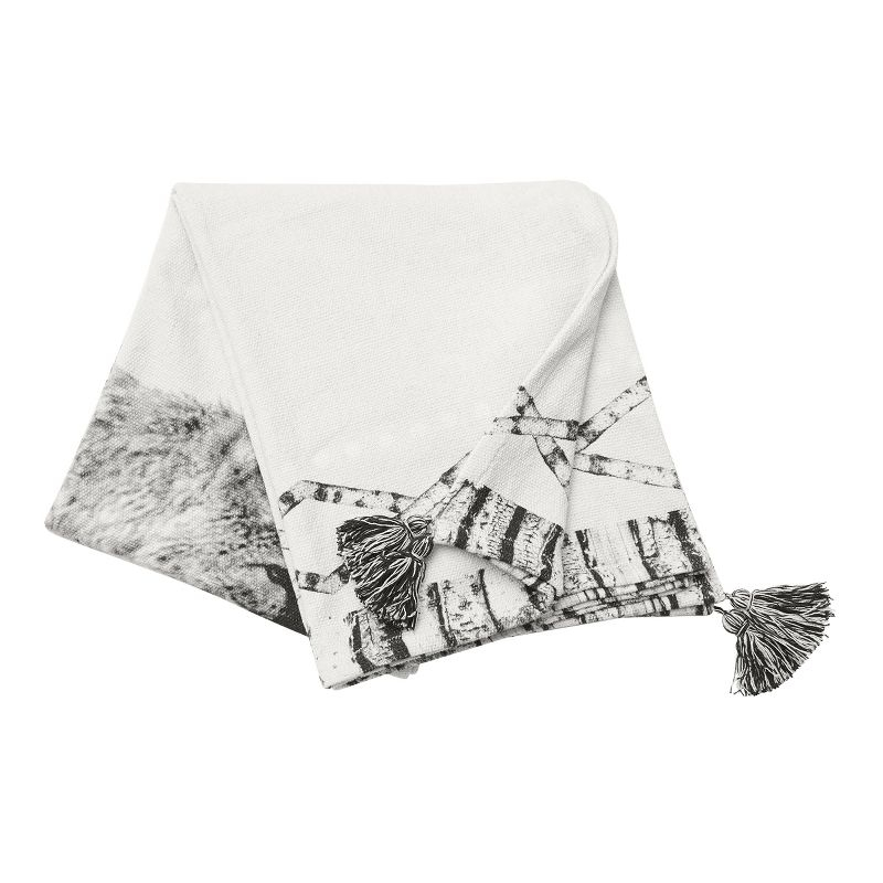 C&F Home Fox Forest Printed Throw Blanket
