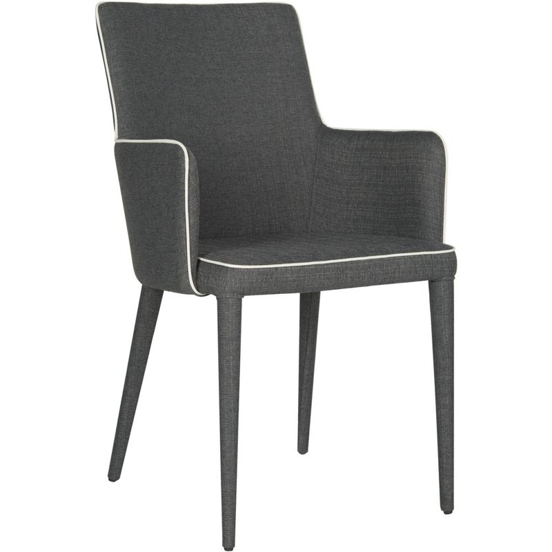 Summerset Arm Chair - Grey/White - Safavieh