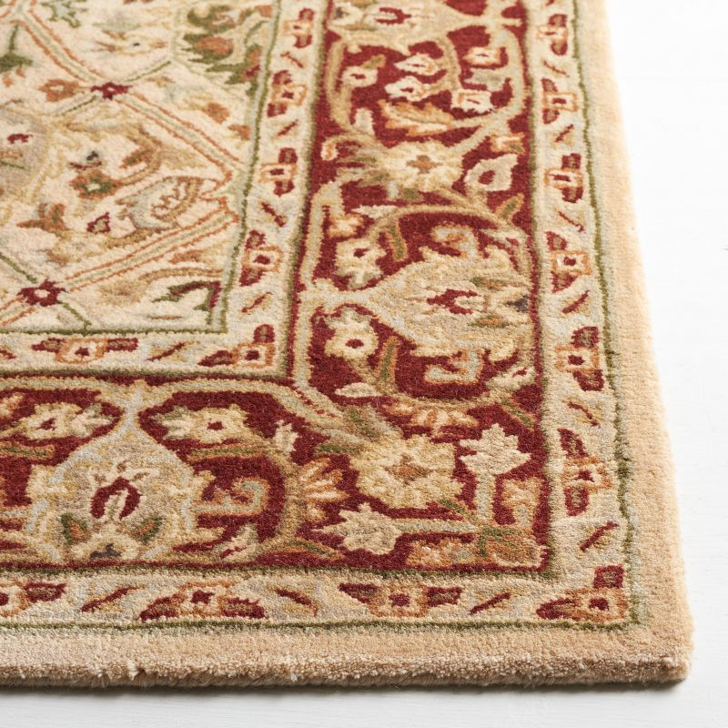 Persian Legend PL819 Hand Tufted Indoor Runner Rug - 2'6"x16' - Ivory/Rust - Safavieh