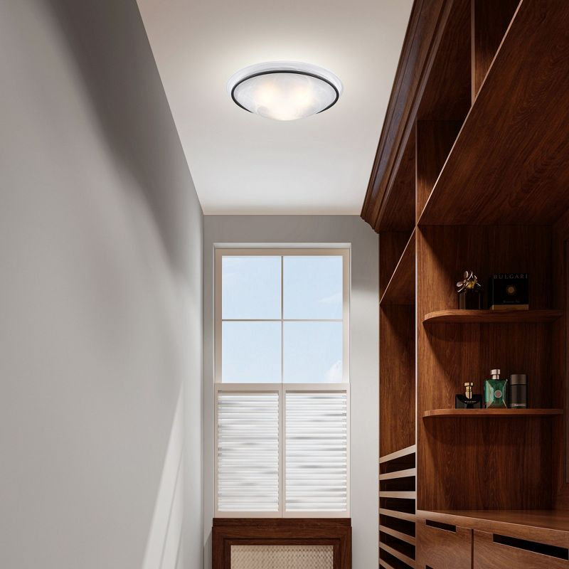 Livex Lighting Newburgh 3 - Light Semi-Flush Mount in  Bronze