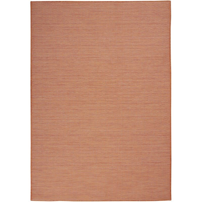 Nourison Positano POS01 Indoor/outdoor Area Rug - Terracotta 4' x 6'