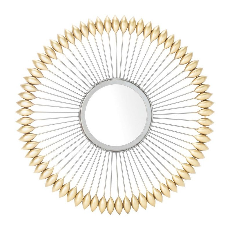 Rulan Mirror - Zinc/Gold - Safavieh