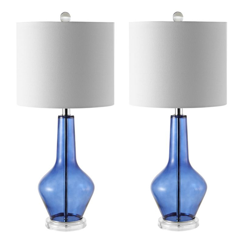 Brisor Table Lamp (Set of 2) - 22 Inch Height - TBL4222 - Blue - Safavieh