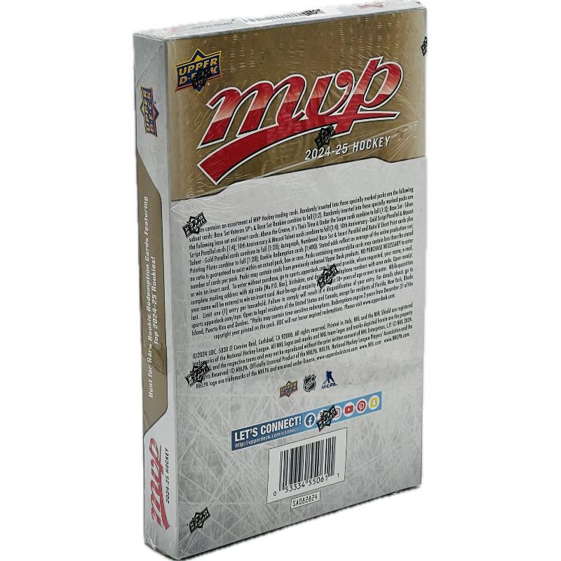 2024-25 Upper Deck MVP Hockey Hobby Box